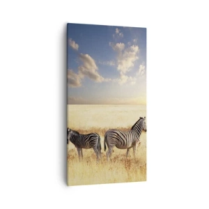 Obraz na plátne - Choď odtiaľto, neruš pokoj - 55x100 cm