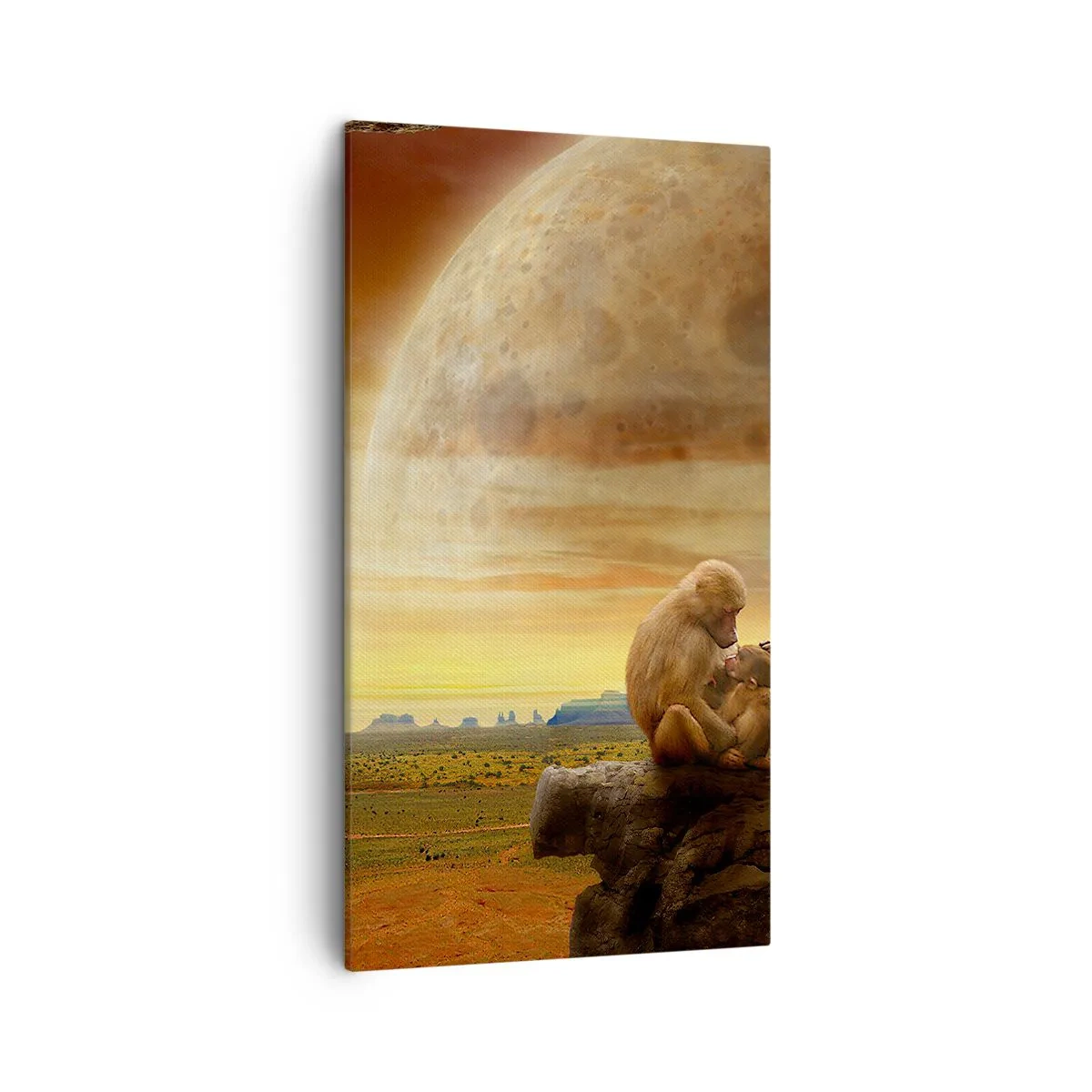 Obraz na plátne - Láska je všade rovnaká - 45x80 cm
