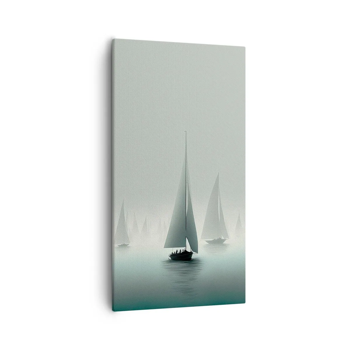 Obraz na plátne - Postavený z hmly - 55x100 cm