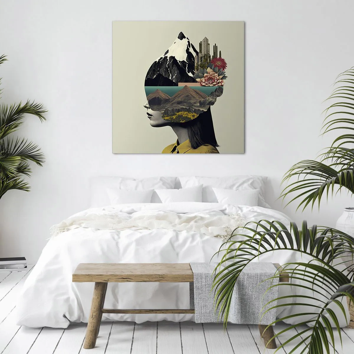 Obraz na plátne - Žena – vždy tajomstvo - 60x60 cm