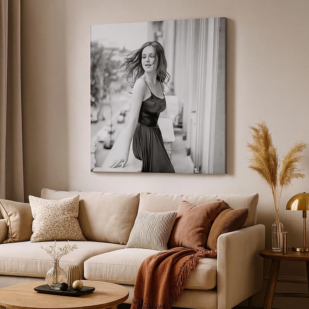 Obraz na plátne - Určite Parížanka - 30x30 cm