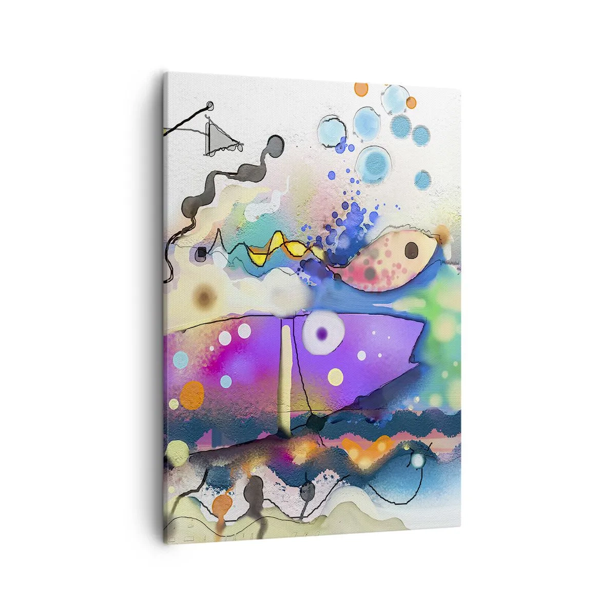Obraz na plátne - Niet slov! - 50x70 cm