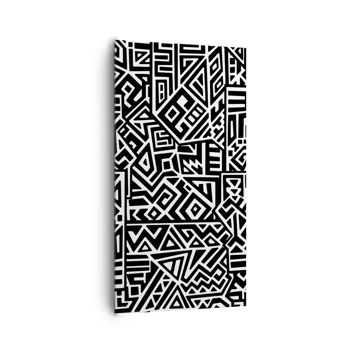 Obraz na plátne - Predkolumbovská kompozícia - 65x120 cm