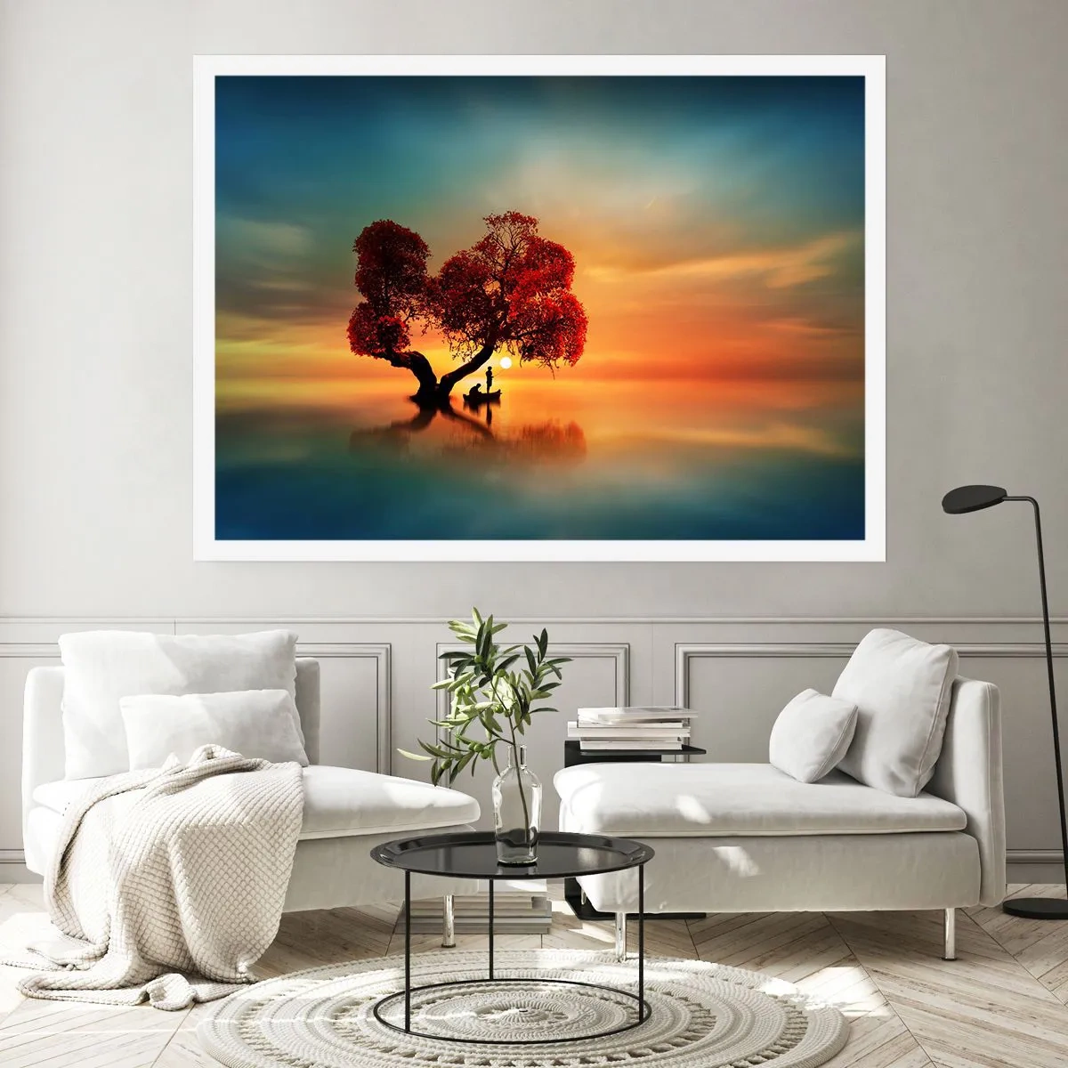 Plagát - Voda a ticho vesmíru - 91x61 cm