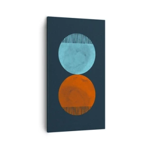 Obraz na plátne - Iba geometria? - 45x80 cm