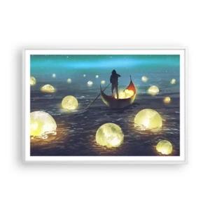 Plagát v bielom ráme - Veci, o ktorých sa filozofom nezdá - 100x70 cm