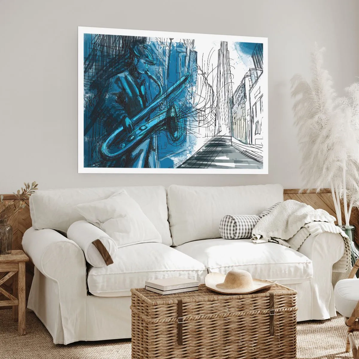 Plagát - Mestská rapsódia - 70x50 cm