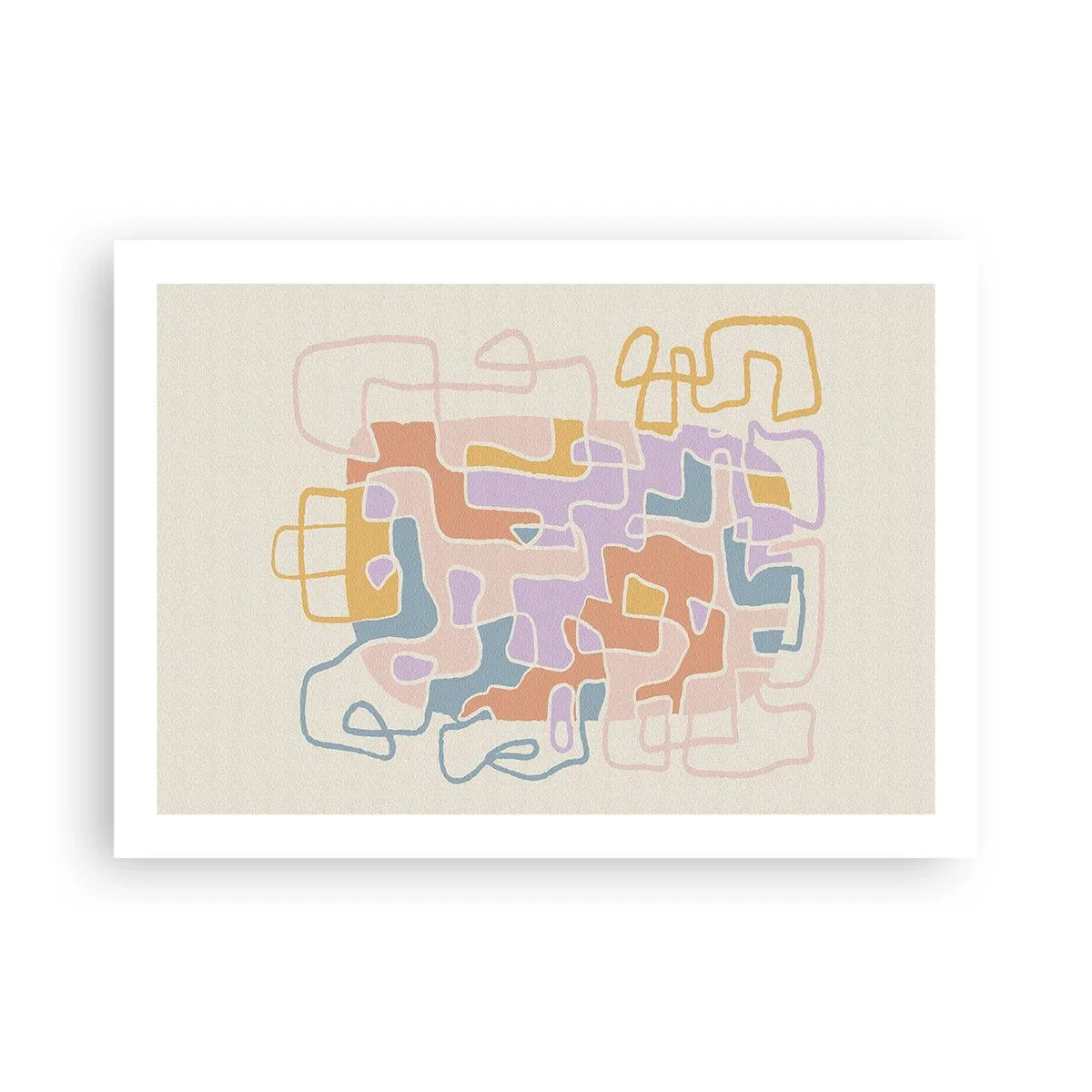 Plagát - Labyrint – veselé dobrodružstvo - 70x50 cm