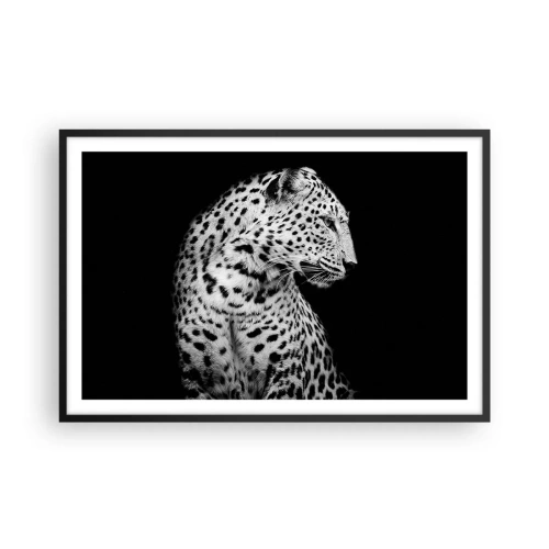 Plagát v čiernom ráme - Pravý profil perfektný! - 91x61 cm