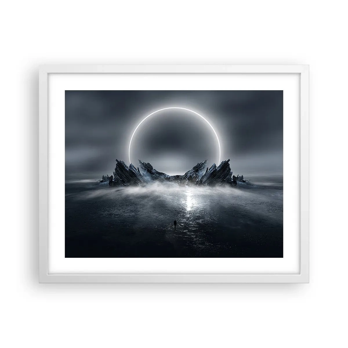 Plagát v bielom ráme - Finále príbehu - 50x40 cm