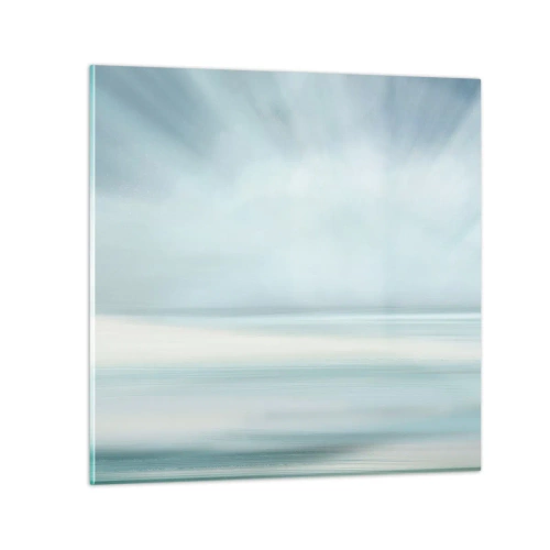 Obraz na skle - Kľud až kam oko siaha - 60x60 cm