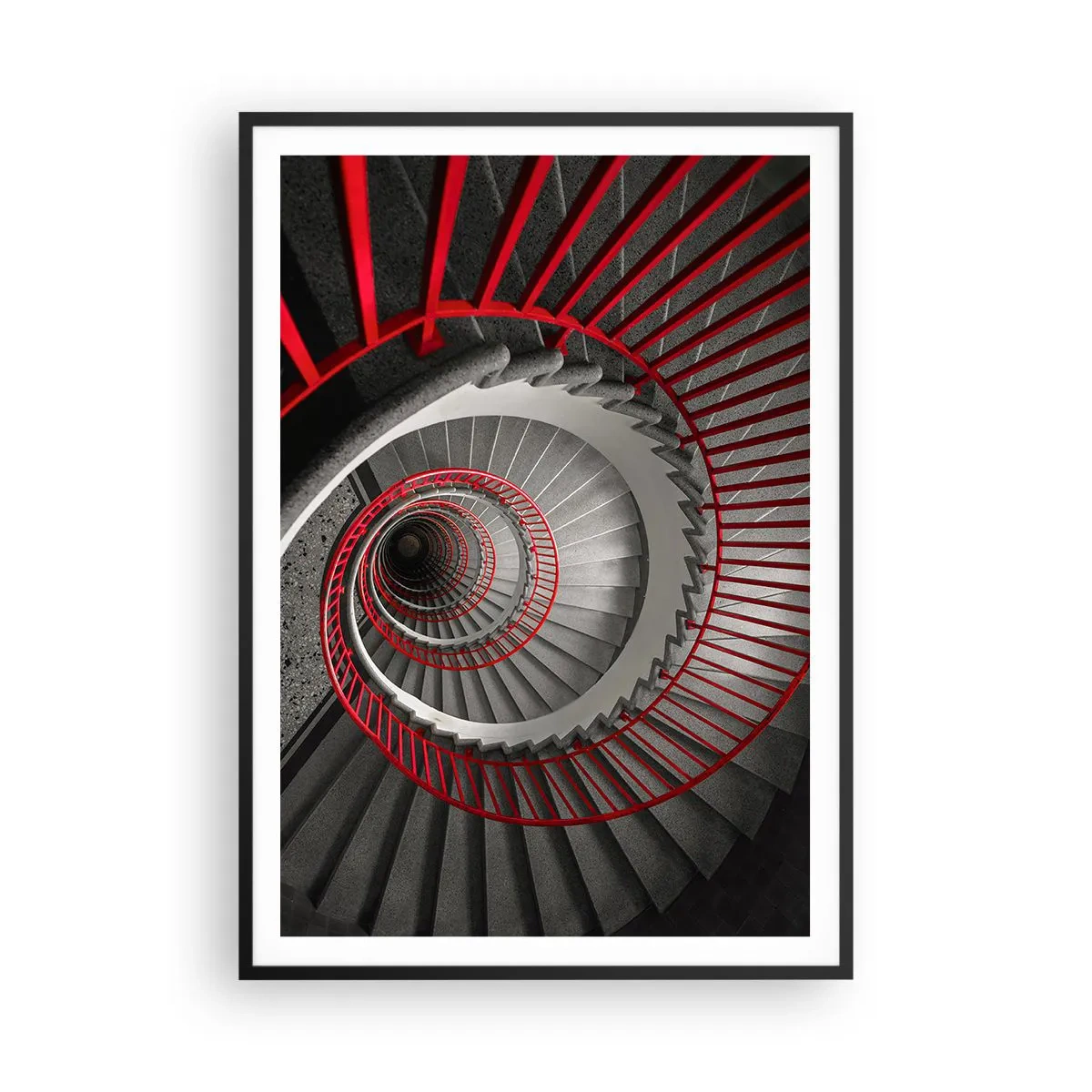 Plagát v čiernom ráme - Architektonické hry - 70x100 cm