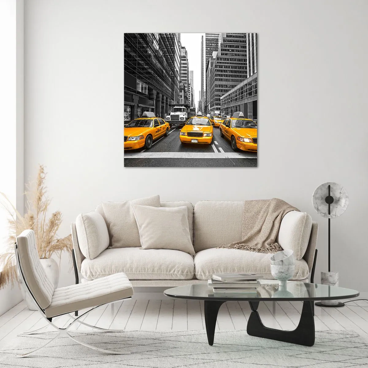 Obraz na skle - To my spestrujeme mesto - 60x60 cm