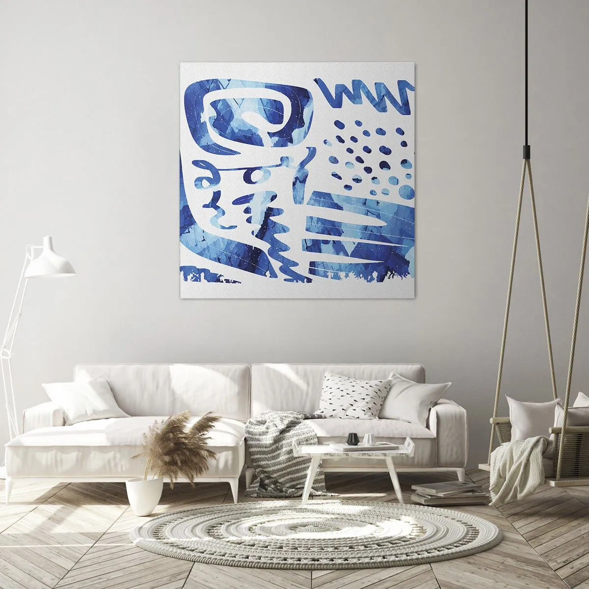 Obraz na plátne - Späť ku koreňom - 40x40 cm