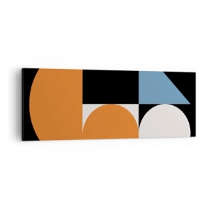 Obraz na plátne - Figurínový systém - 140x50 cm