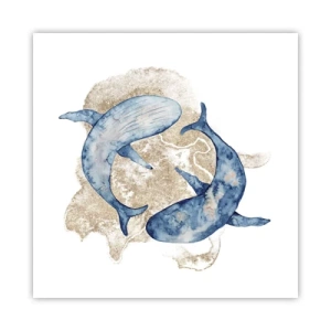 Plagát - Priateľstvo alebo láska? - 50x50 cm