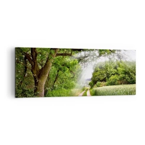 Obraz na plátne - Et in Arcadia ego - 140x50 cm