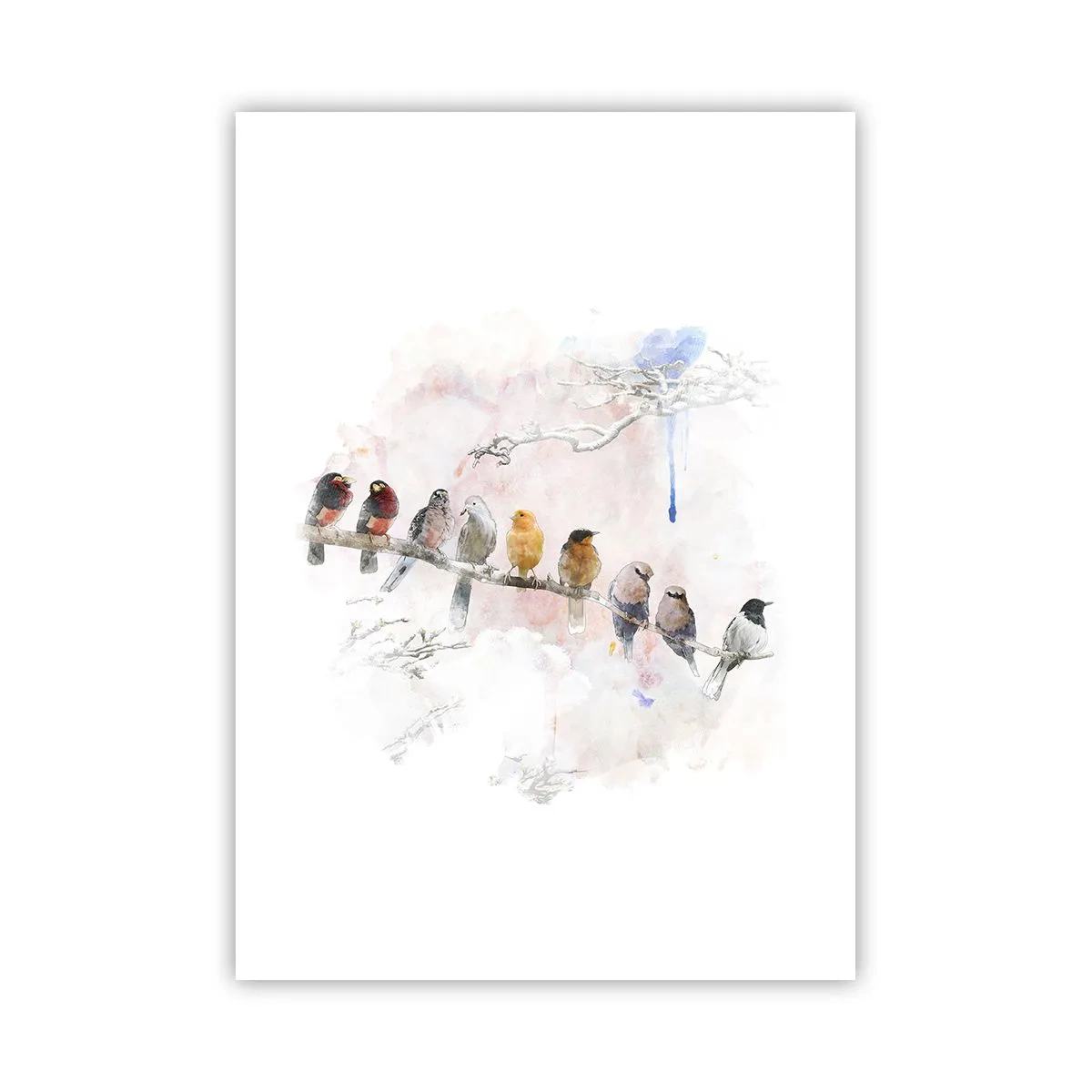 Plagát - Okrídlené stretnutie - 50x70 cm