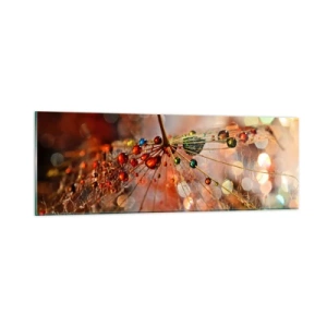 Obraz na skle - Navlečené na pavučinu - 90x30 cm