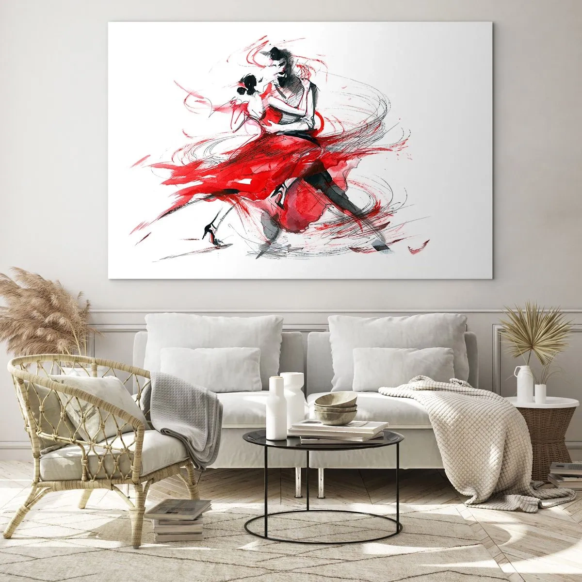 Obraz na skle - Tango - rytmus náruživosťou - 120x80 cm