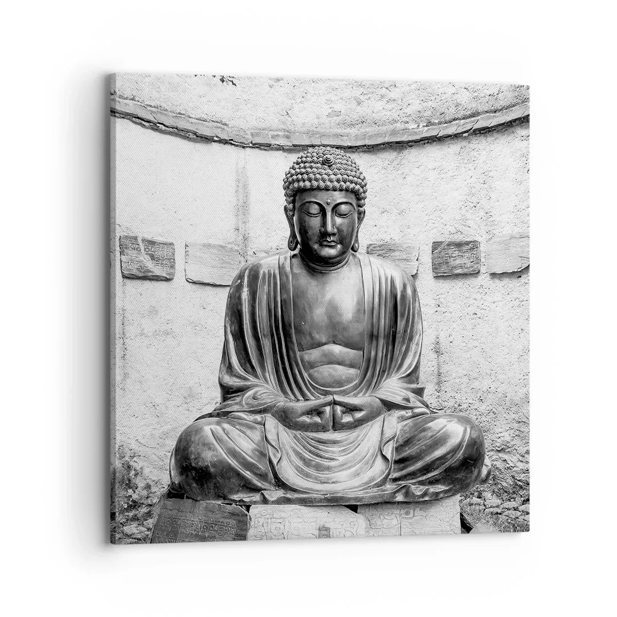 Obraz na plátne - Pri zdroji pokoja - 70x70 cm