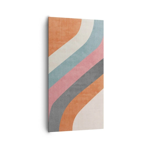 Obraz na plátne - Diagonálna kompozícia – pohyb - 65x120 cm