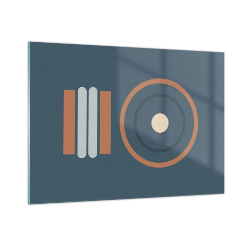 Obraz na skle - Podstata vecí - 100x70 cm