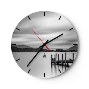 Nástenné hodiny - Jemnosť a sila - 40x40 cm