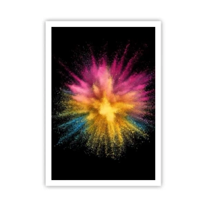 Plagát - Zrodenie farieb - 70x100 cm