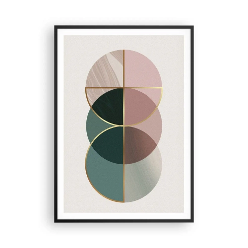 Plagát v čiernom ráme - Kolesá… - 70x100 cm