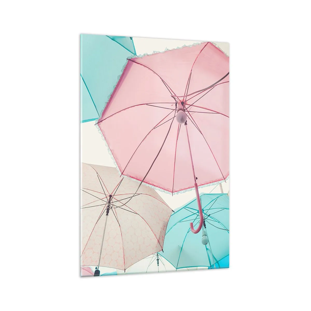 Obraz na skle - Občas slnko, občas dážď - 70x100 cm