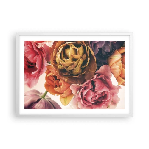 Plagát v bielom ráme - Oslava života - 70x50 cm