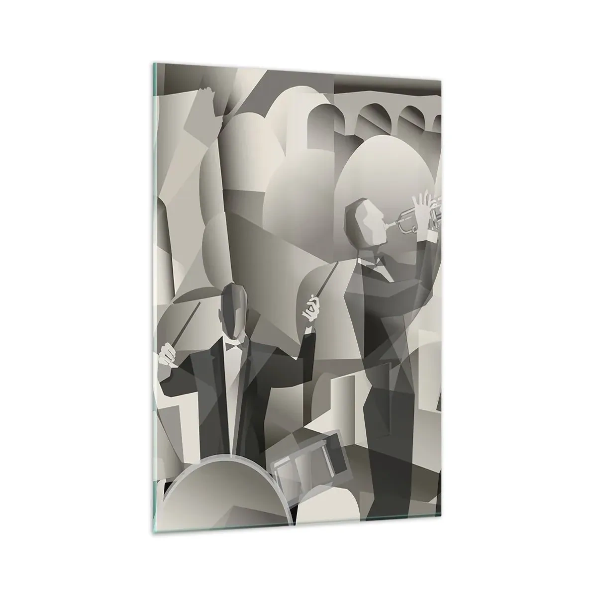Obraz na skle - V priestore zvukov - 80x120 cm