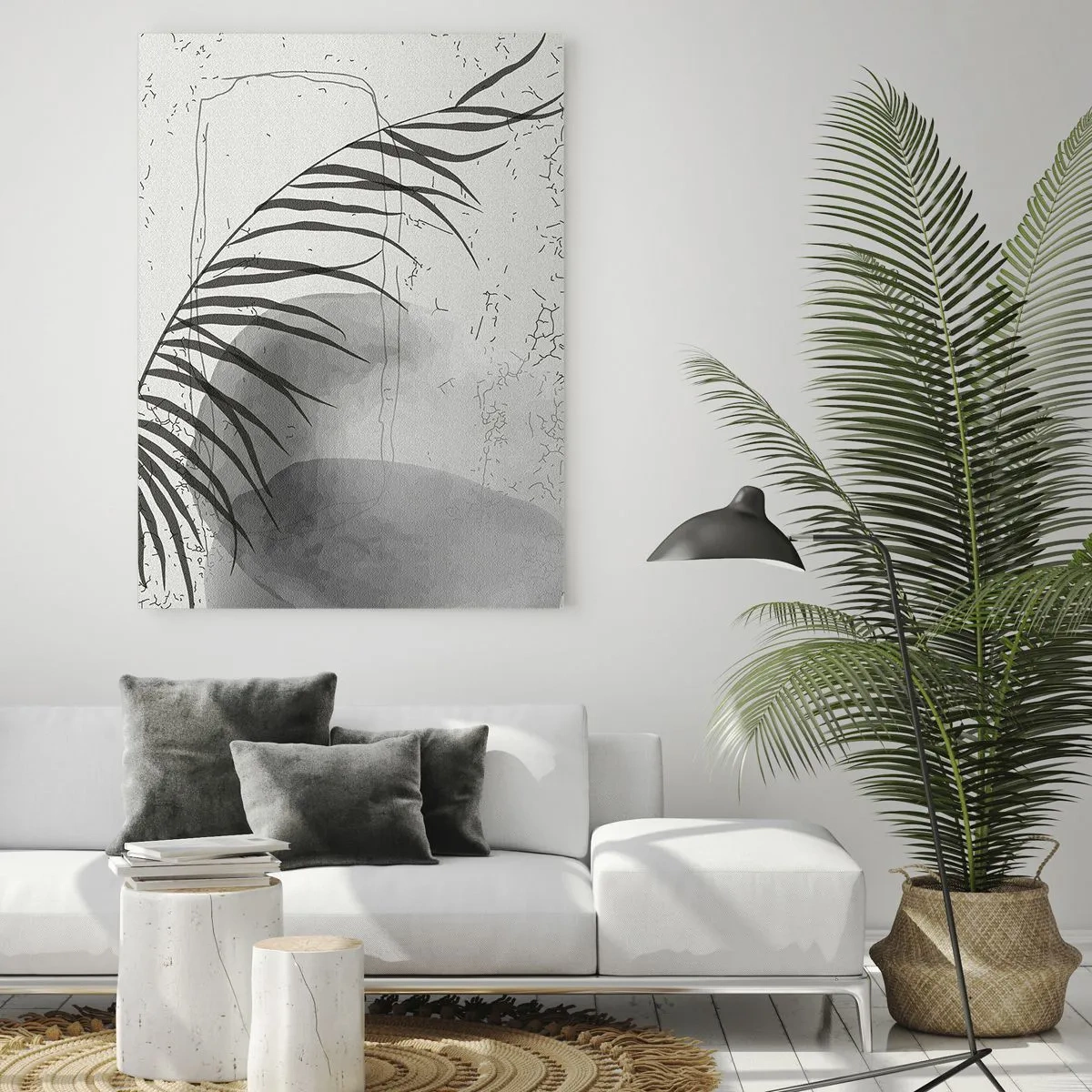 Obraz na skle - Subtílna exotika prírody - 50x70 cm