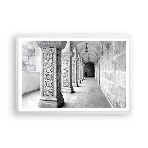 Plagát v bielom ráme - Kam…? - 91x61 cm