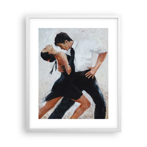 Plagát v bielom ráme - Tango mojich túžob a snov - 40x50 cm