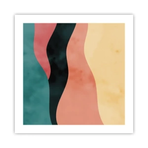 Plagát - Kompatibilný nesúlad - 50x50 cm