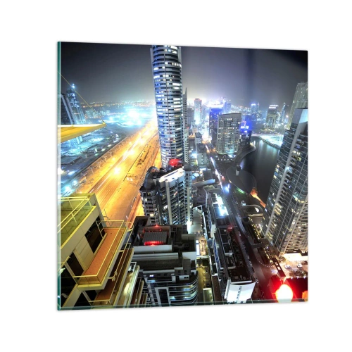 Obraz na skle - Zázrak na púšti - 60x60 cm