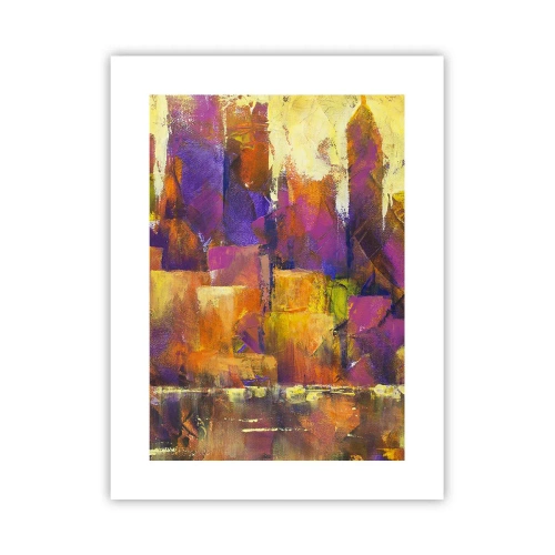Plagát - Metropolitná kompozícia - 30x40 cm