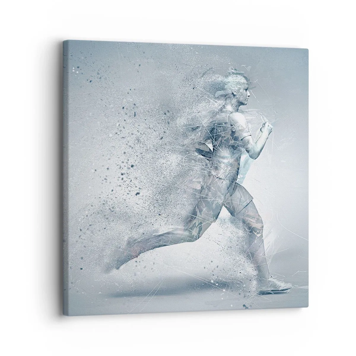 Obraz na plátne - Energia kryštalicky čistá - 30x30 cm