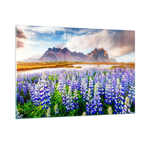 Obraz na skle - Sila a prísnosť vedľa miernosti - 120x80 cm