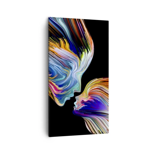 Obraz na plátne - Fúzie energie a svetla - 45x80 cm