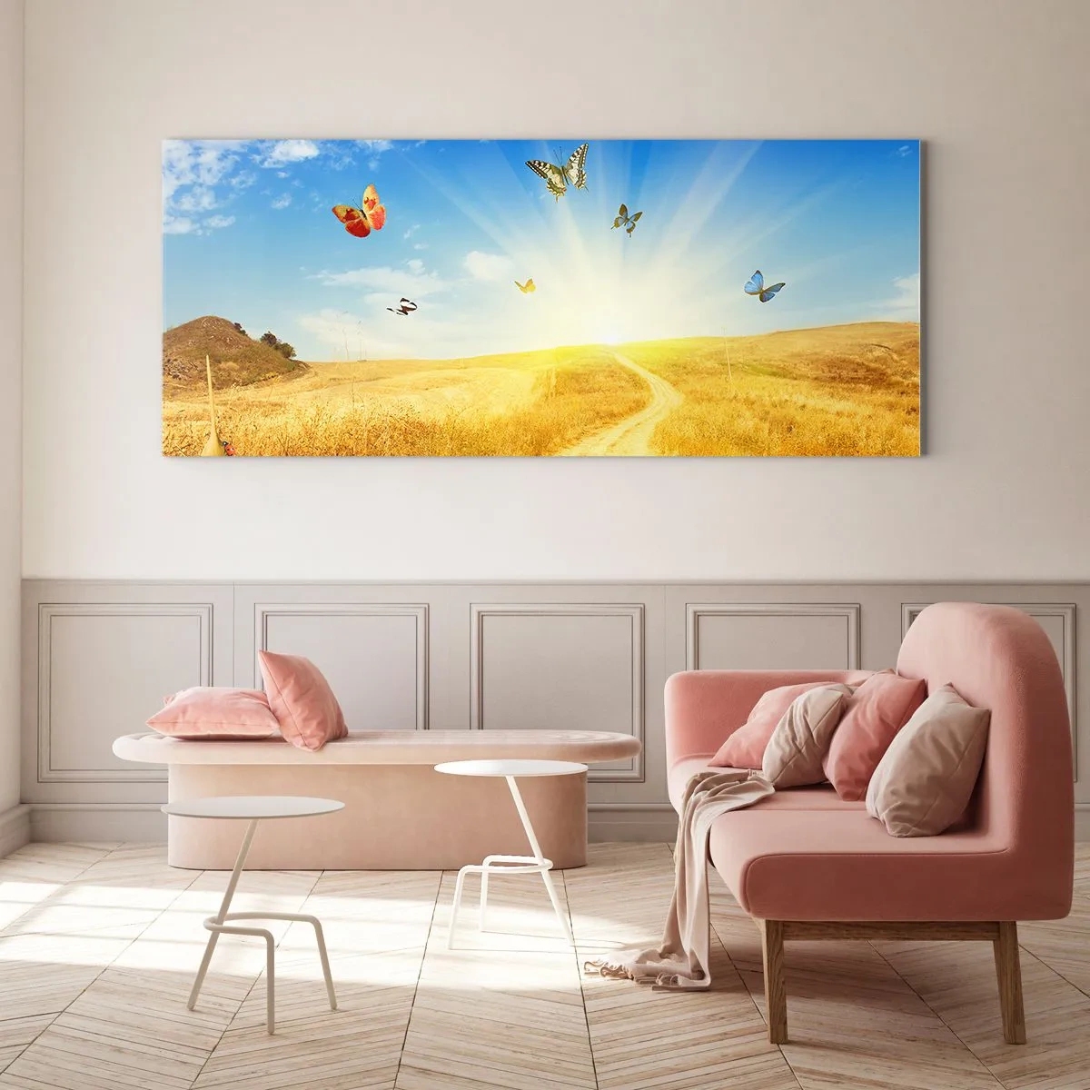 Obraz na skle - Ako nemilovať leto? - 90x30 cm