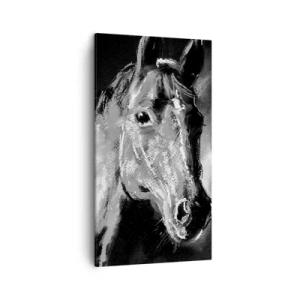 Obraz na plátne - Žiarenie vznešenej duše - 45x80 cm