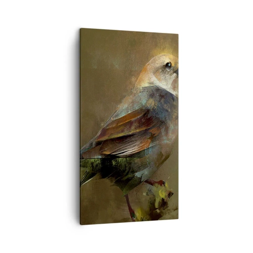 Obraz na plátne - Vrabček, maličký vtáčik - 45x80 cm