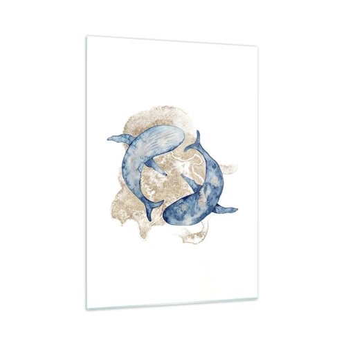 Obraz na skle - Priateľstvo alebo láska? - 50x70 cm