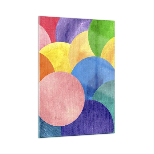 Obraz na skle - Pôvodná plnosť života - 50x70 cm