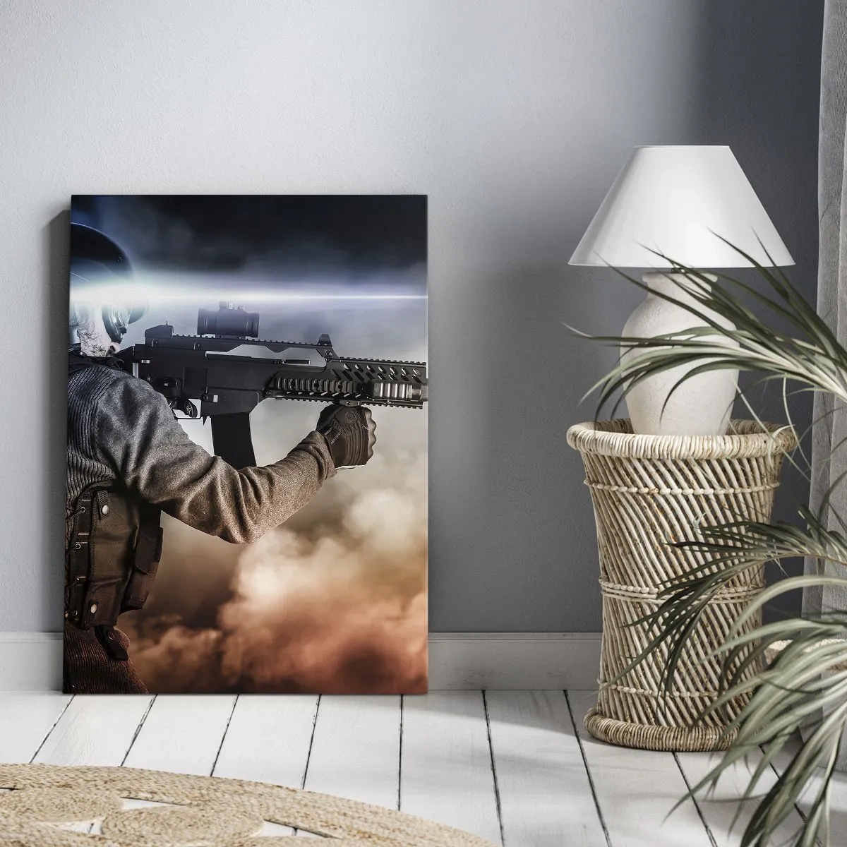 Obraz na plátne - Proste hrdina - 55x100 cm