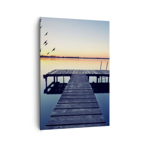 Obraz na plátne - To bol dobrý deň - 70x100 cm