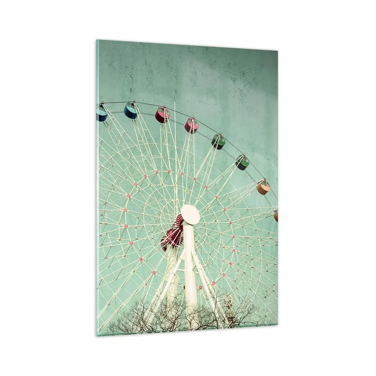 Obraz na skle - Pozývame vás na zábavu - 80x120 cm